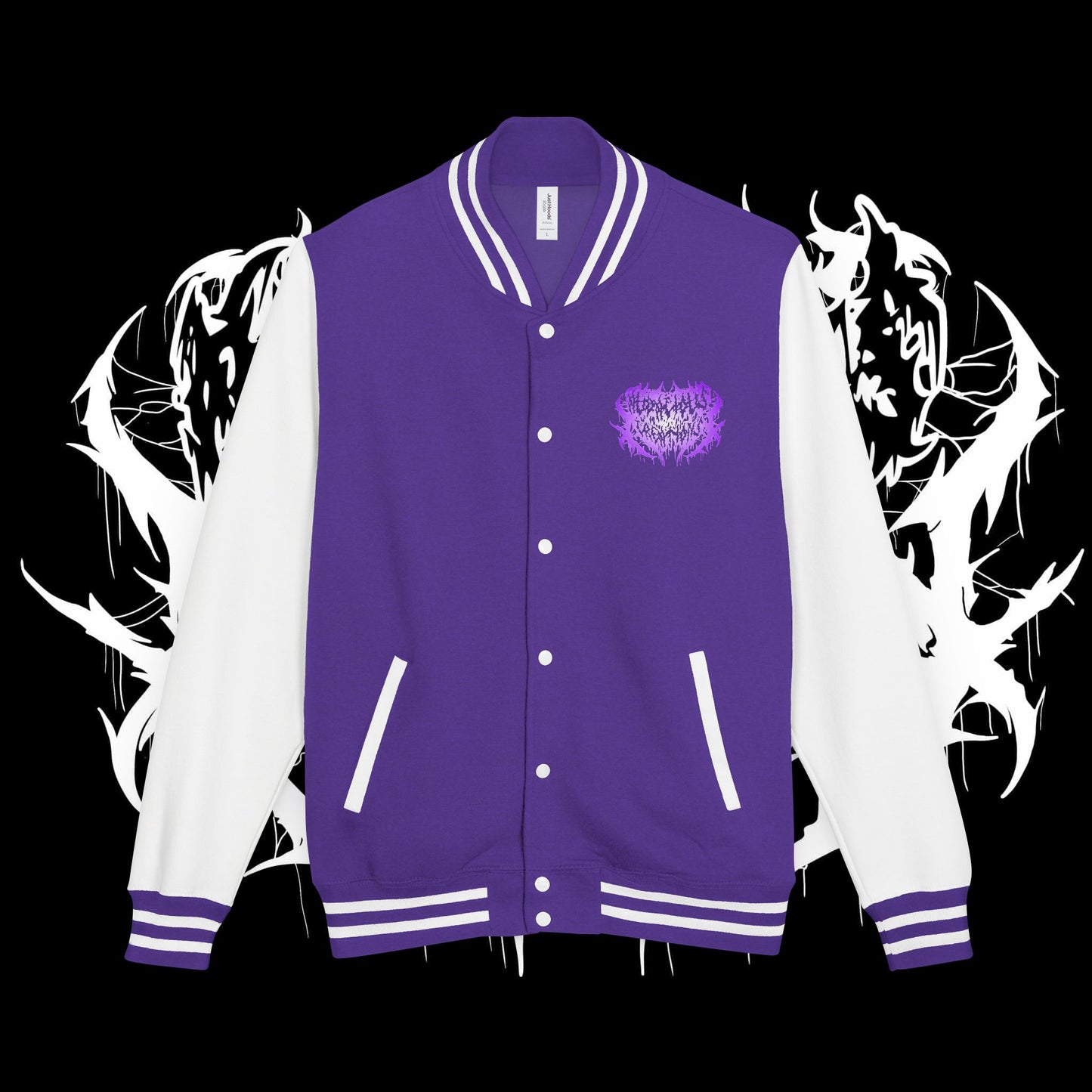 Never Give Up Letterman Jacket (UNISEX)