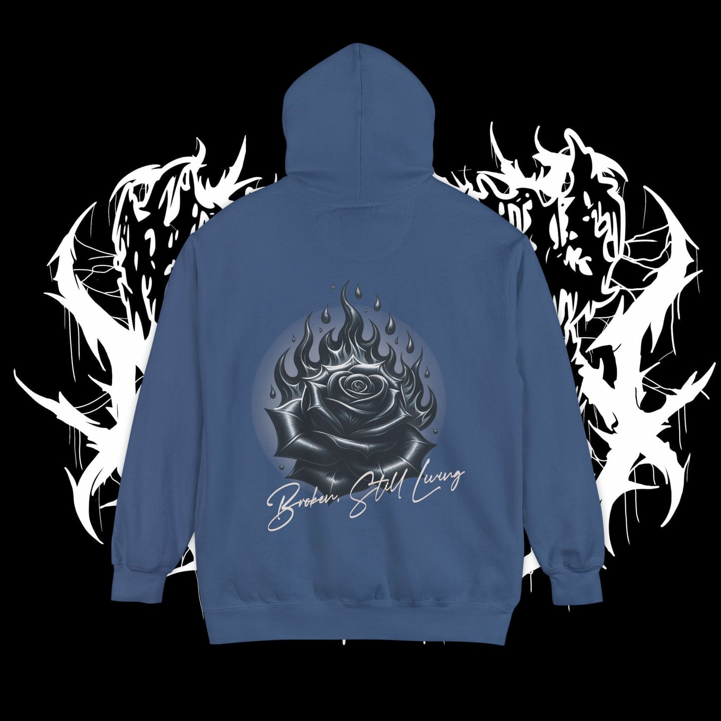 Enigma Black Rose Hoodie (UNISEX)