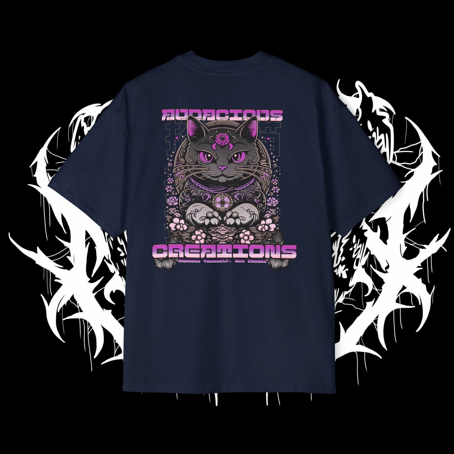 Midnight Kitten Oversize T (Unisex)