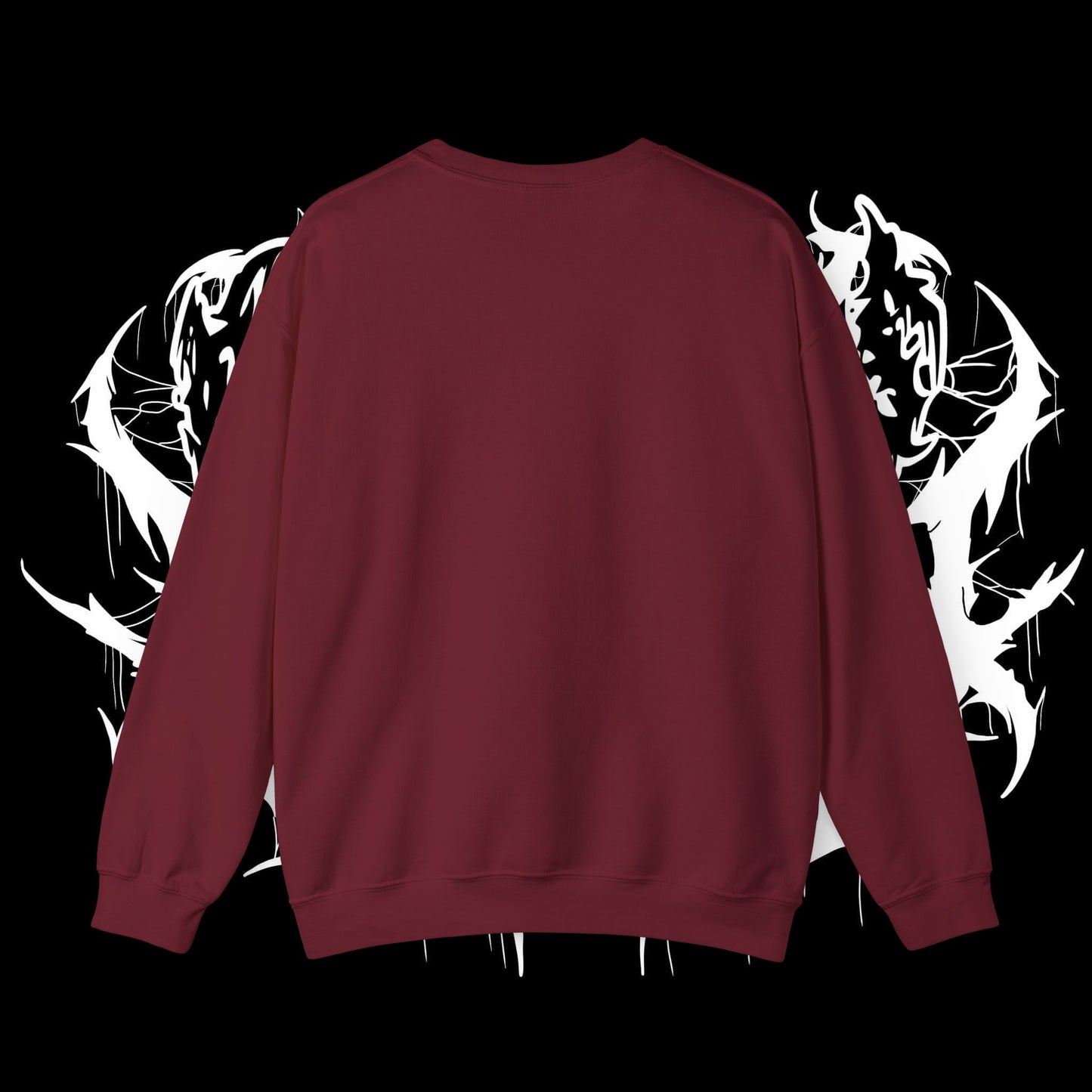 Chrome Roses Heavy Sweartshirt (UNISEX)