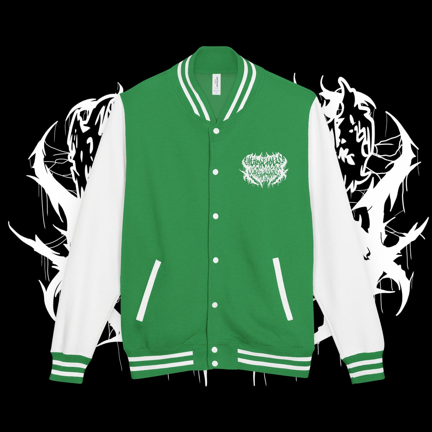 Never Give Up Letterman Jacket (UNISEX)