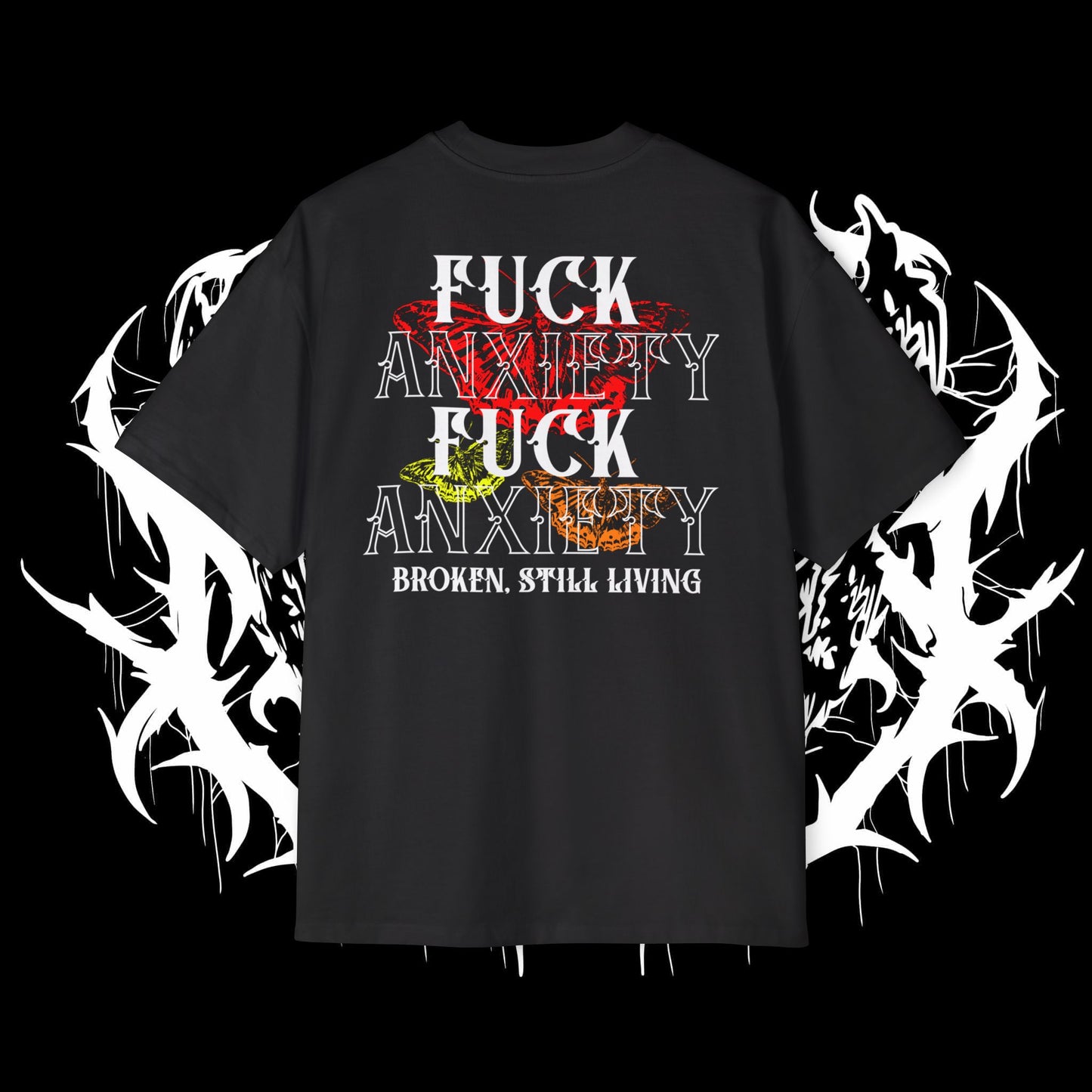 F ANXIETY OVERSIZE T (UNISEX)