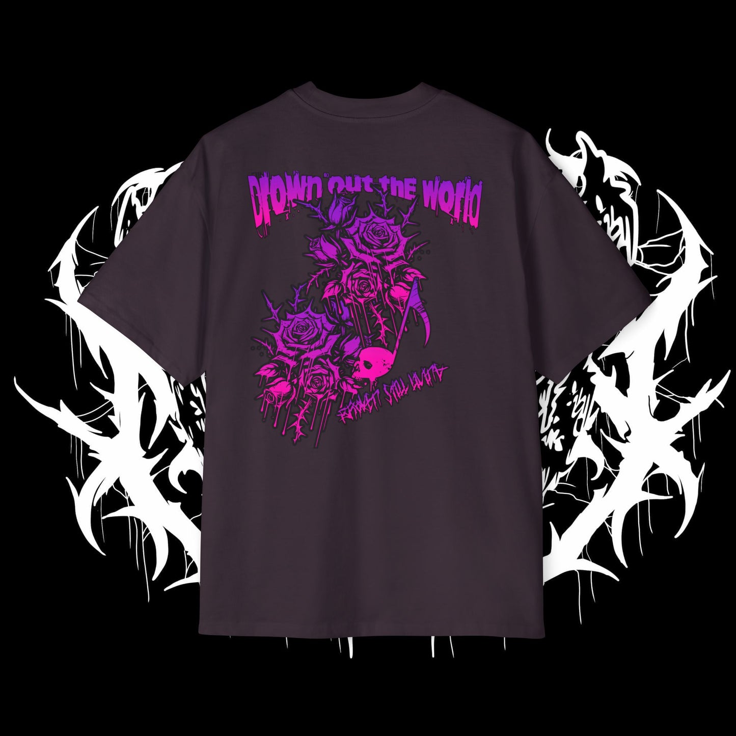 Drown out the World Oversize T (UNISEX)