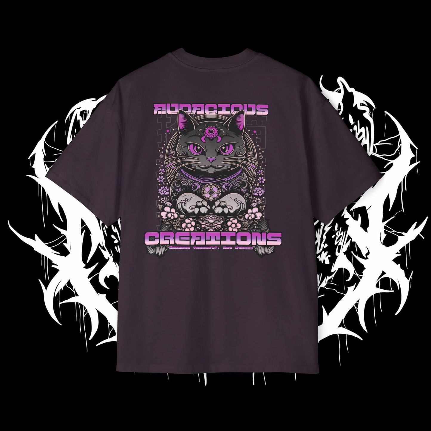 Midnight Kitten Oversize T (Unisex)