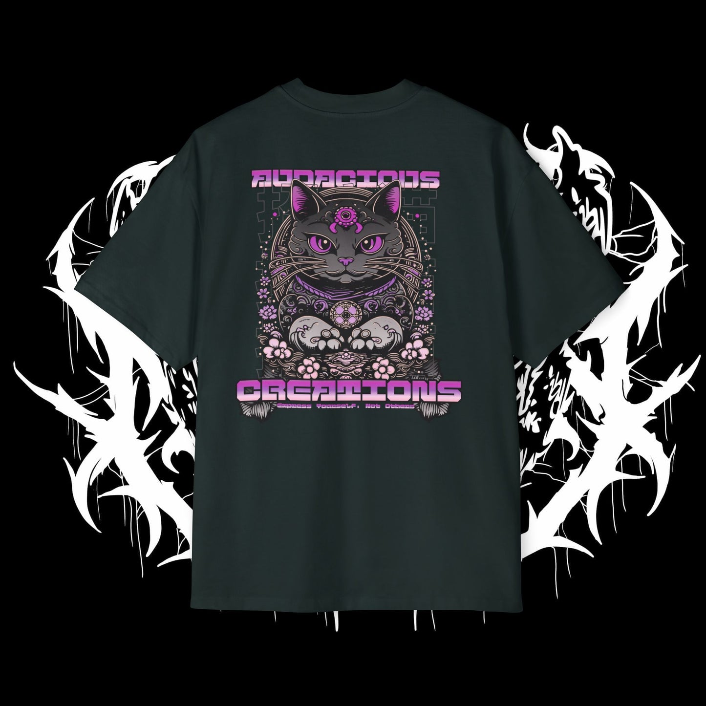 Midnight Kitten Oversize T (Unisex)