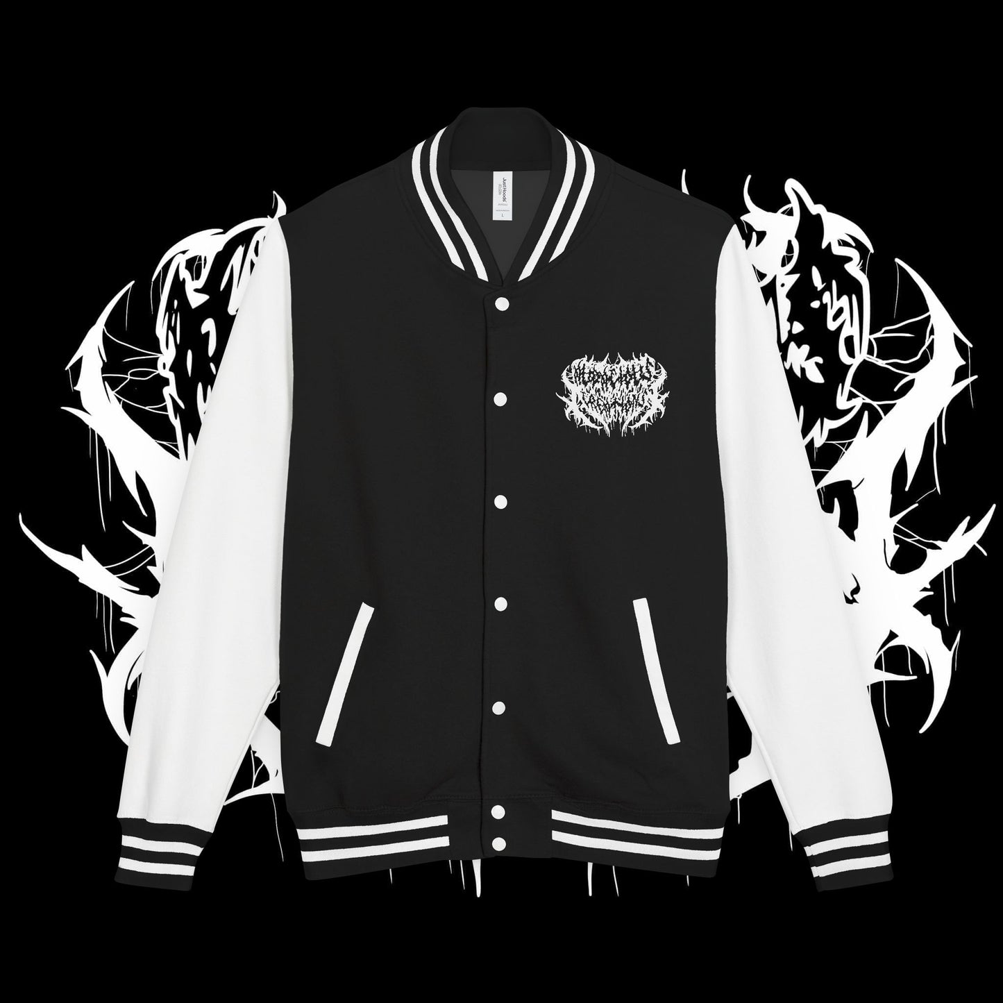 Never Give Up Letterman Jacket (UNISEX)