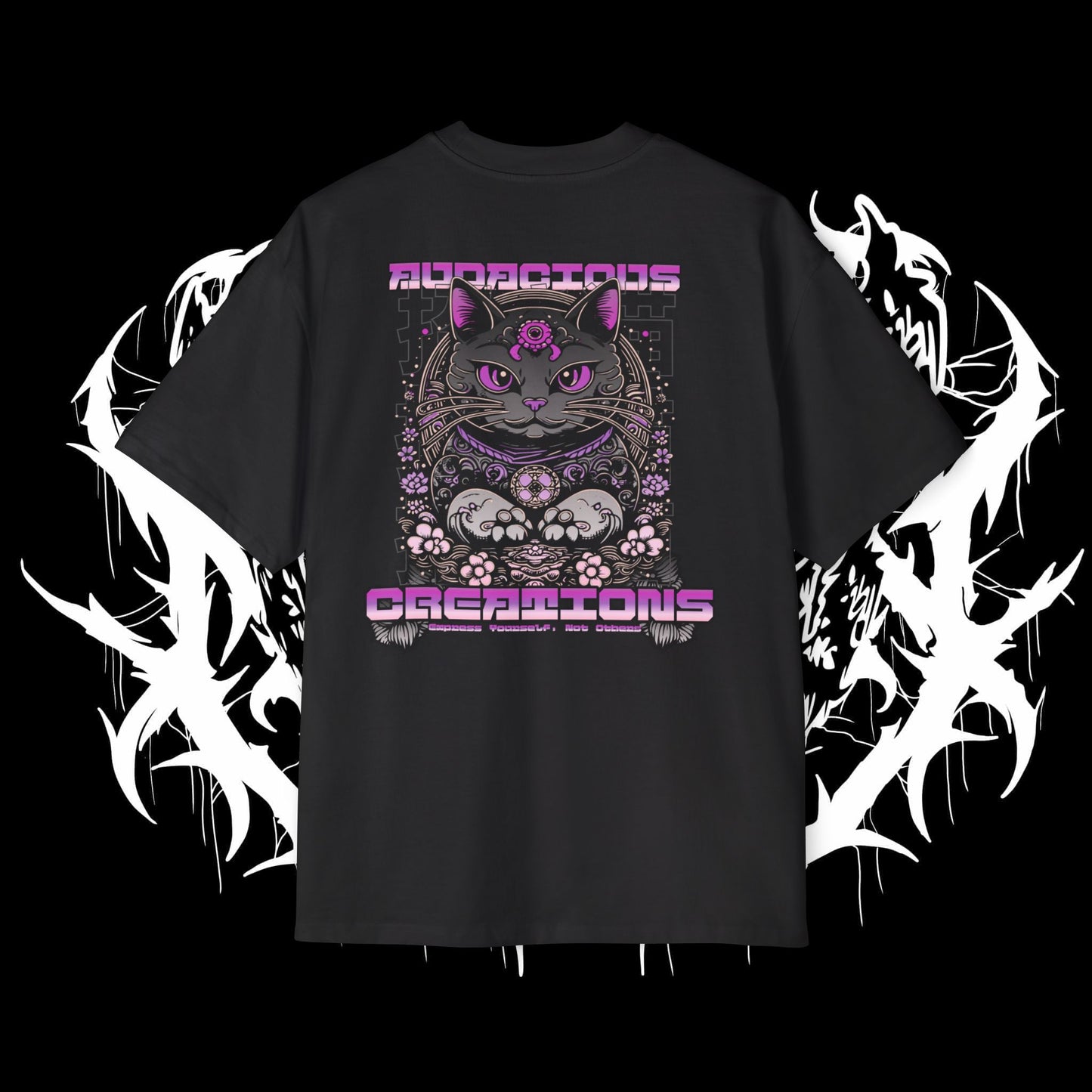 Midnight Kitten Oversize T (Unisex)