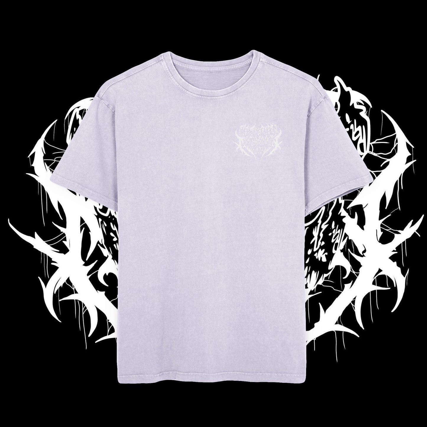 Heartache Acid Washed Oversized T (UNISEX)