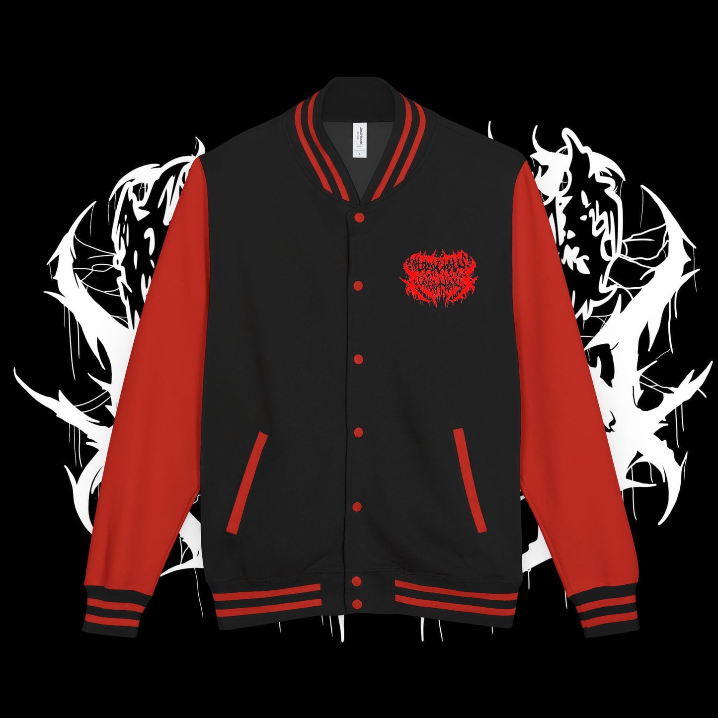 Never Give Up Letterman Jacket (UNISEX)