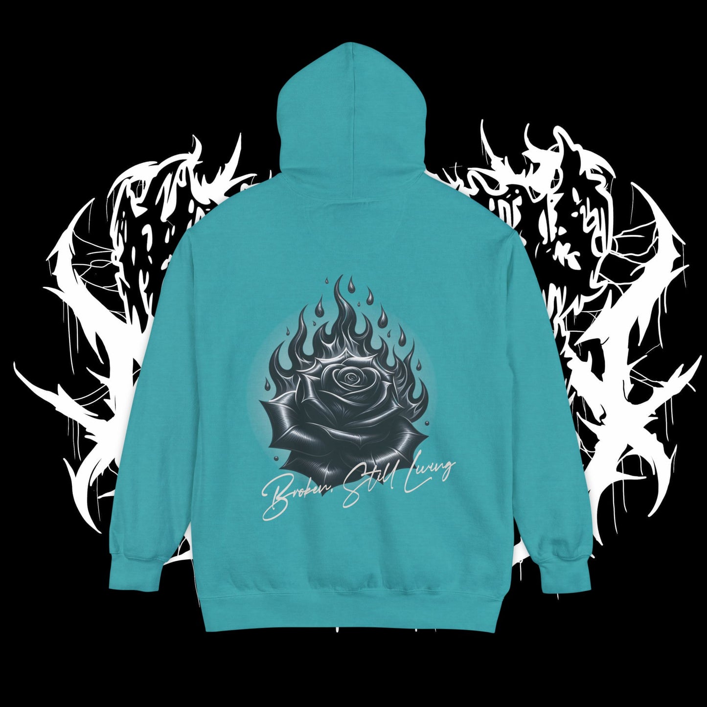 Enigma Black Rose Hoodie (UNISEX)
