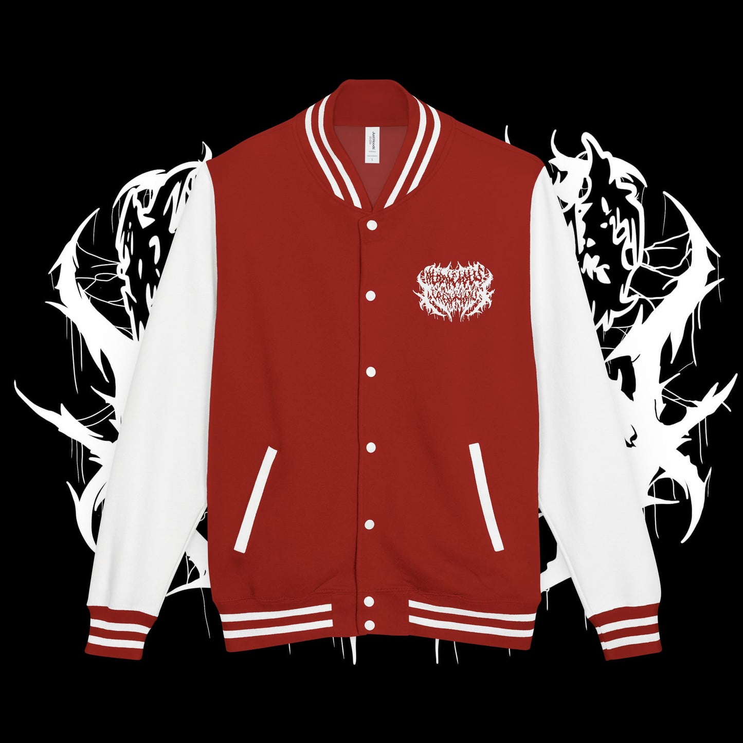 Never Give Up Letterman Jacket (UNISEX)