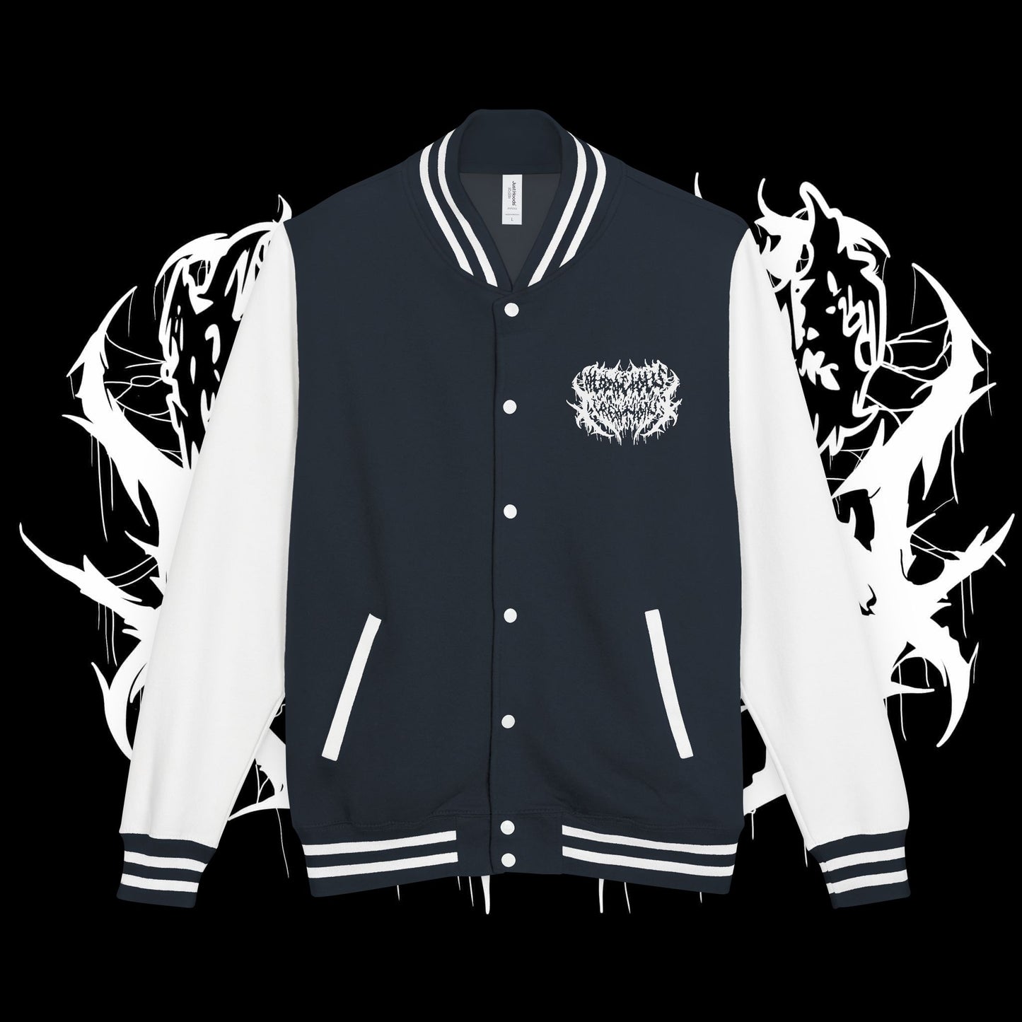 Never Give Up Letterman Jacket (UNISEX)
