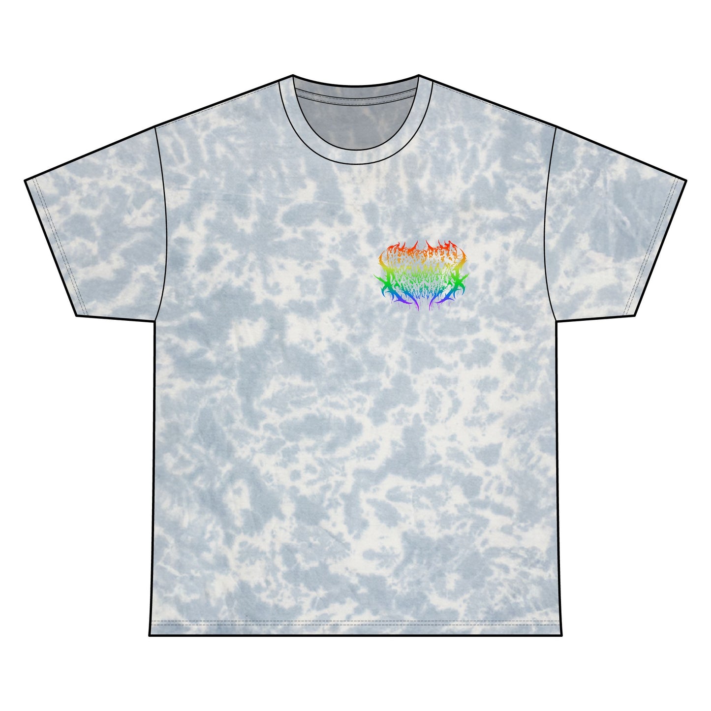 ALLIES LGTBQIA TIE DYE SHIRT (UNISEX)