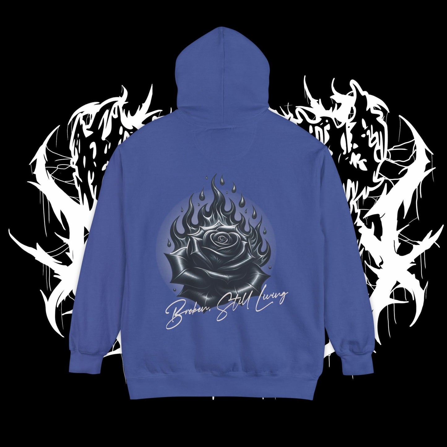 Enigma Black Rose Hoodie (UNISEX)