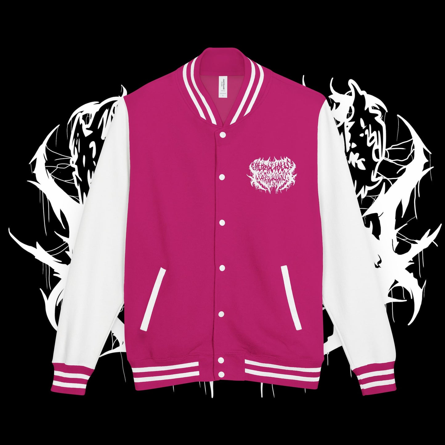 Never Give Up Letterman Jacket (UNISEX)