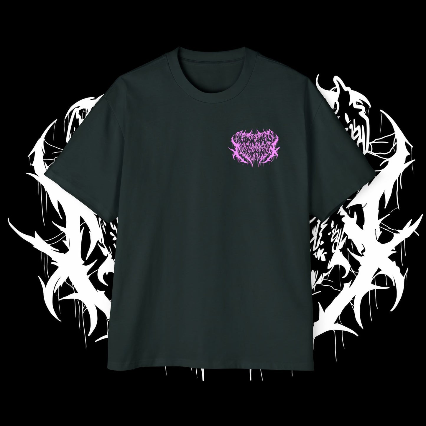 Midnight Kitten Oversize T (Unisex)