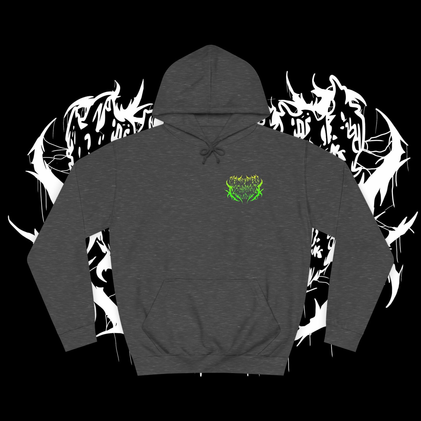 Slime Out Skulls Hoodie (UNISEX)