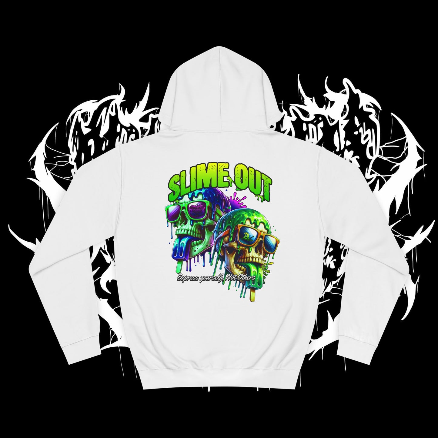 Slime Out Skulls Hoodie (UNISEX)