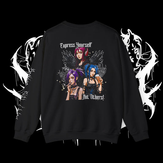 Express Yourself Crewneck Sweatshirt (UNISEX)