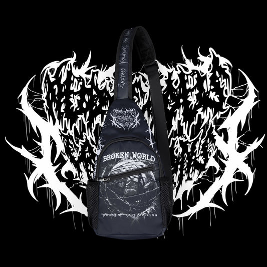 Broken World Chest Bag (UNISEX)