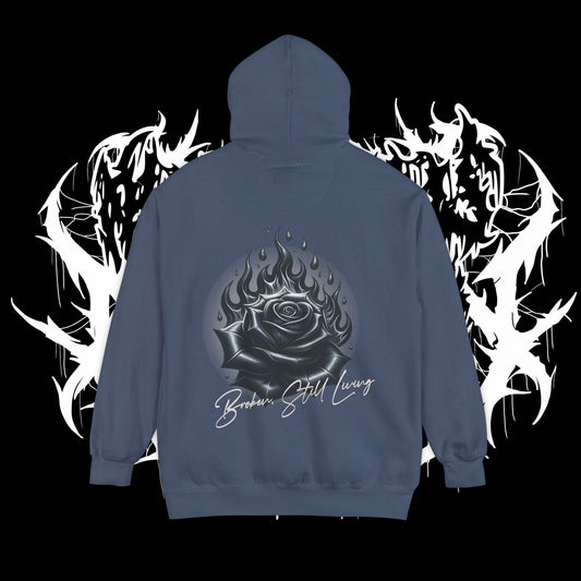 Enigma Black Rose Hoodie (UNISEX)
